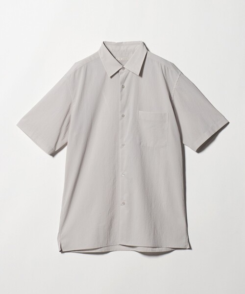 UNITED ARROWS（ユナイテッドアローズ）の「ショートスリーブ レギュラーカーラーシャツ UA COZY ヨコストレッチ 撥水（シャツ/ブラウス・メンズ・ホワイト/ライトグレー/ネイビー・S/M/XL/L）」の14枚目の写真