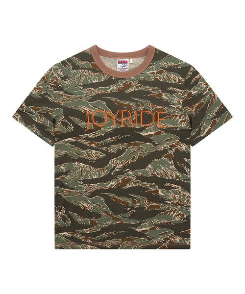 DEUS EX MACHINA(デウスエクスマキナ)の「JOYRIDE RINGER TEE(Tシャツ/カットソー・メンズ・グリーン系カモフラージュ・M/L)」の11枚目の写真