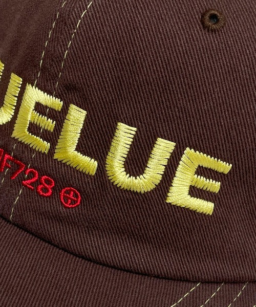 BLUELUE（ブルール）の「「BLUELUE / ブルールー」BLUELUE 6 パネルキャップ（キャップ・メンズ・ブラウン/ネイビー・FREE）」の15枚目の写真
