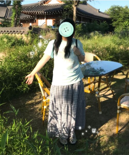 OAFISH(オアフィッシュ)の「OAFISH X PLASTICPECO ロールアップTシャツ、スカイブルー(Tシャツ/カットソー・レディース・その他・FREE)」の3枚目の写真