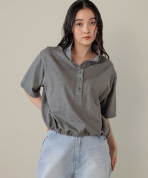 【daily CLIP】スタンドドロストTシャツ
