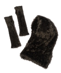 glamb | Fur Arm Cover & Hood Set / ファーアームカバー＆フードセット(アームカバー)