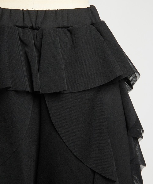 gomme（ゴム）の「フリルポンチパンツ（その他パンツ・レディース・グリーン/ブラック・MEDIUM）」の16枚目の写真