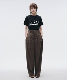 NOISE MAKER（ノイズメーカー）の「《ユニセックス》シルキータッチタックワイドパンツ（その他パンツ）」