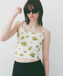 CLANE（クラネ）の「CLANE SLANT ARRANGE RIBBON CAMISOLE