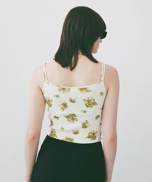 CLANE(クラネ)の「MANY WAY FLOWER CAMI TOPS(キャミソール・レディース・レッド/イエロー・2/1)」の21枚目の写真