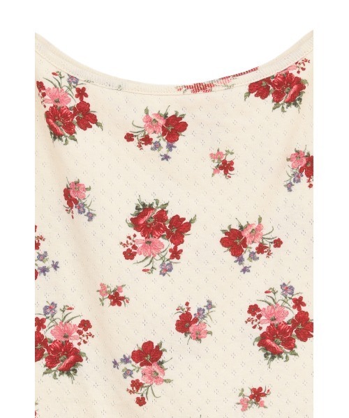 CLANE(クラネ)の「MANY WAY FLOWER CAMI TOPS(キャミソール・レディース・レッド/イエロー・2/1)」の14枚目の写真