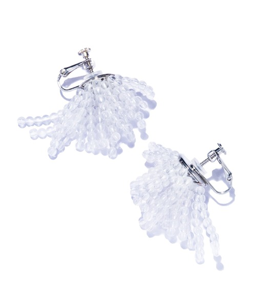 IRIS47(イリスフォーセブン)の「【IRIS 47】gordian earring crystal/ゴーディアン イヤリング クリスタル(イヤリング・レディース・クリア・FREE)」の1枚目の写真