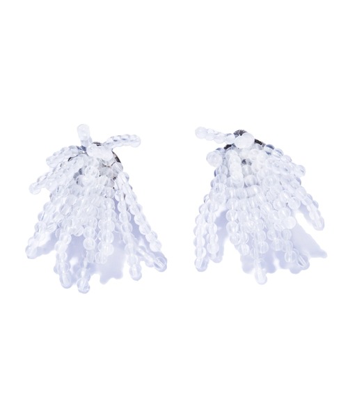 IRIS47(イリスフォーセブン)の「【IRIS 47】gordian earring crystal/ゴーディアン イヤリング クリスタル(イヤリング・レディース・クリア・FREE)」の2枚目の写真