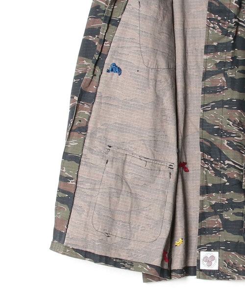 fridge(フリッジ)の「【Woofie】ウーフィー House Made Army Jacket(ミリタリージャケット・メンズ・グリーン系その他/ブラック系その他・MEDIUM/LARGE)」の6枚目の写真