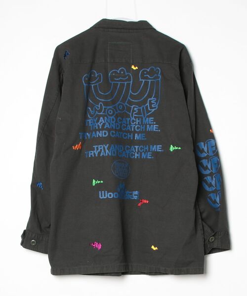 fridge(フリッジ)の「【Woofie】ウーフィー House Made Army Jacket(ミリタリージャケット・メンズ・グリーン系その他/ブラック系その他・MEDIUM/LARGE)」の7枚目の写真