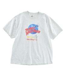 【USED】90's PLANET HOLLYWOOD x Disney “Disney World 25th anniversary” コラボ Tシャツ USA製