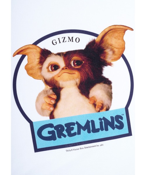 MEDICOM TOY(メディコムトイ)の「MLE GREMLINS GIZMO CIRCLE T-SHIRT(フィギュア・メンズ・ホワイト・MEDIUM/LARGE/X-LARGE/SMALL)」の2枚目の写真