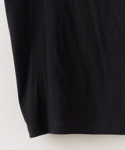 MILLER（ミラー）の「R.P.miller/ミラー ヘンリー半袖Tシャツ（Tシャツ/カットソー・メンズ・ホワイト/ブラック/グレー・L/LL/M）」の8枚目の写真