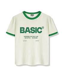 BASIC LABEL（ベーシックラベル）の「NoExtras Ringer Loose Fit Short-Sleeved T-Shirt 4 Color [BLSE_4002]（Tシャツ/カットソー）」