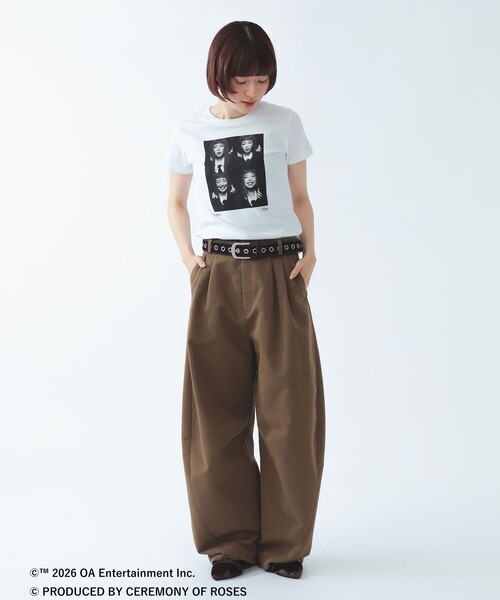 Ray BEAMS(レイビームス)の「JENNIE / Compact T-shirt(Tシャツ/カットソー・レディース・ホワイト/ホワイト系その他2・ONE SIZE)」の12枚目の写真