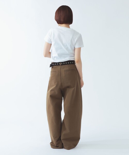 Ray BEAMS(レイビームス)の「JENNIE / Compact T-shirt(Tシャツ/カットソー・レディース・ホワイト/ホワイト系その他2・ONE SIZE)」の14枚目の写真