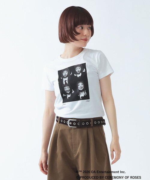 Ray BEAMS(レイビームス)の「JENNIE / Compact T-shirt(Tシャツ/カットソー・レディース・ホワイト/ホワイト系その他2・ONE SIZE)」の16枚目の写真
