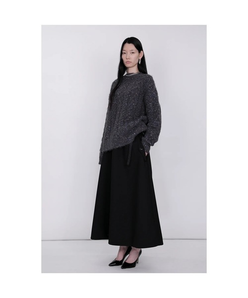 th products(ティーエイチプロダクト)の「【th products】Color Nep Mole Knit Pullover(ニット/セーター・メンズ・グレー/ブラック・2/1)」の15枚目の写真