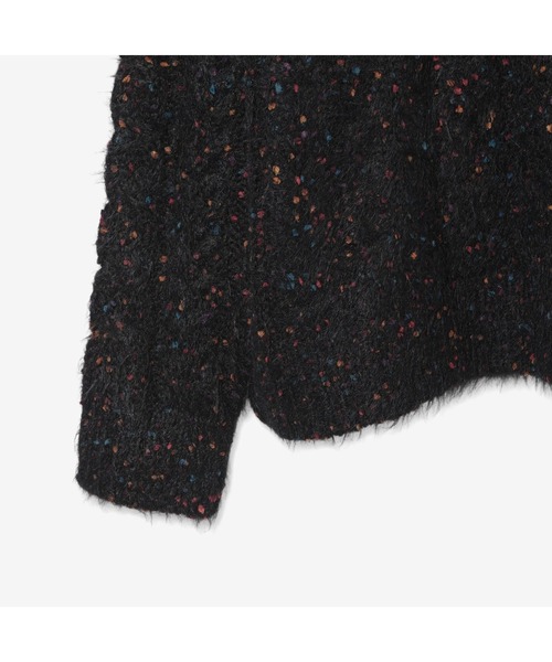 th products(ティーエイチプロダクト)の「【th products】Color Nep Mole Knit Pullover(ニット/セーター・メンズ・グレー/ブラック・2/1)」の9枚目の写真