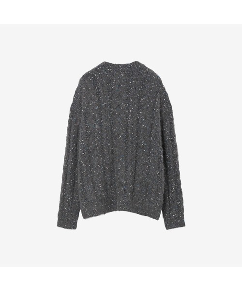 th products(ティーエイチプロダクト)の「【th products】Color Nep Mole Knit Pullover(ニット/セーター・メンズ・グレー/ブラック・2/1)」の18枚目の写真