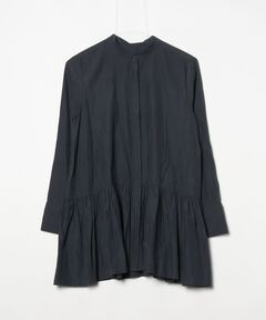 セール】タフタ ギャザー ティアードワンピース ‐ウォッシャブル