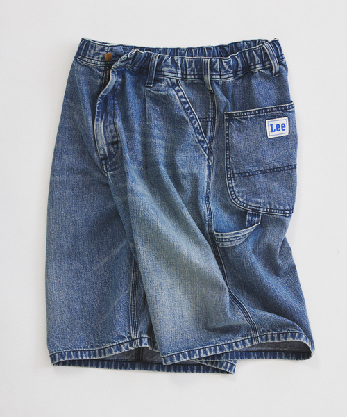 Lee（リー）の「Lee / リー 別注 バギー ペインター デニムショーツ（その他パンツ・メンズ・ブラック/ブルー系その他・LARGE/MEDIUM）」の3枚目の写真