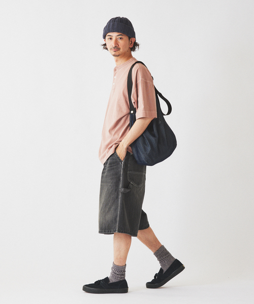 Lee（リー）の「Lee / リー 別注 バギー ペインター デニムショーツ（その他パンツ・メンズ・ブラック/ブルー系その他・LARGE/MEDIUM）」の6枚目の写真