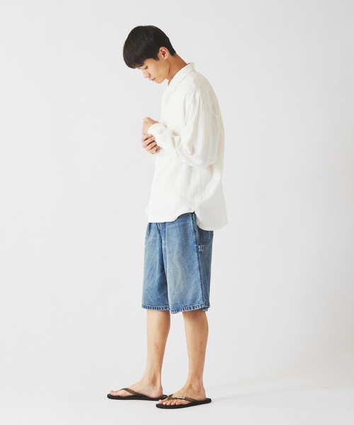 Lee（リー）の「Lee / リー 別注 バギー ペインター デニムショーツ（その他パンツ・メンズ・ブラック/ブルー系その他・LARGE/MEDIUM）」の12枚目の写真