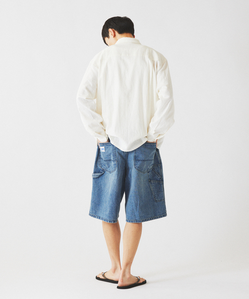 Lee（リー）の「Lee / リー 別注 バギー ペインター デニムショーツ（その他パンツ・メンズ・ブラック/ブルー系その他・LARGE/MEDIUM）」の13枚目の写真