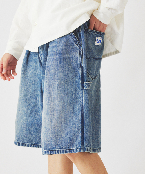 Lee（リー）の「Lee / リー 別注 バギー ペインター デニムショーツ（その他パンツ・メンズ・ブラック/ブルー系その他・LARGE/MEDIUM）」の16枚目の写真
