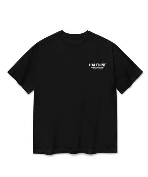 HALFNINE(ハーフナイン)の「ハーフライティング 半袖Tシャツ I05BRD_HBX11337(Tシャツ/カットソー・メンズ・ホワイト/ブラック・LARGE/MEDIUM/X-LARGE/SMALL)」の2枚目の写真