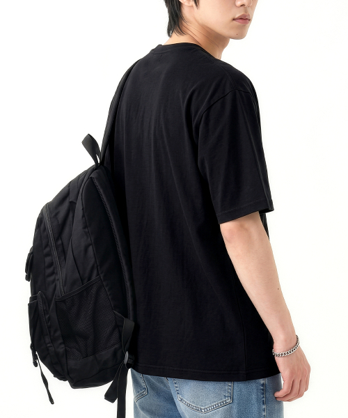 HALFNINE(ハーフナイン)の「ハーフライティング 半袖Tシャツ I05BRD_HBX11337(Tシャツ/カットソー・メンズ・ホワイト/ブラック・LARGE/MEDIUM/X-LARGE/SMALL)」の7枚目の写真