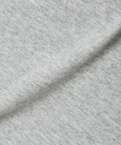 CROSSPLUS ONLINE(クロスプラスオンライン)の「おかべてつろう「明日はきっといい日」ポケットTシャツ(Tシャツ/カットソー・レディース・杢グレー/ブルー・M/L)」の7枚目の写真