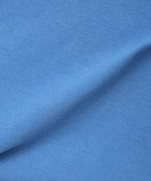 CROSSPLUS ONLINE(クロスプラスオンライン)の「おかべてつろう「明日はきっといい日」ポケットTシャツ(Tシャツ/カットソー・レディース・杢グレー/ブルー・M/L)」の8枚目の写真