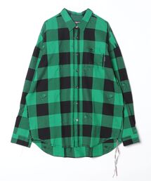 BLOCK CHECK REVERSIBLE SHIRT