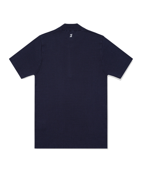 PHOS333(フォースサンサンサン)の「M Slim Fit Half Zip Knit/Navy(ニット/セーター・メンズ・その他・FREE)」の3枚目の写真
