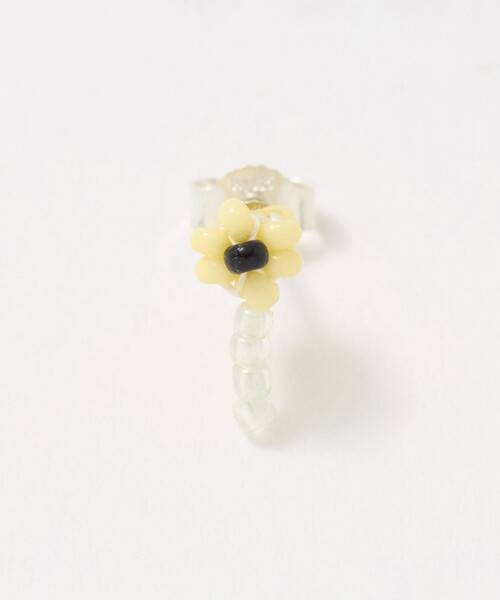 Steven Alan(スティーブンアラン)の「<Pura Utz>YELLOW FLOWER EAR STICK/シングルピアス(ピアス(片耳用)・レディース・イエロー・FREE)」の1枚目の写真