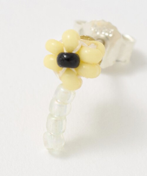 Steven Alan(スティーブンアラン)の「<Pura Utz>YELLOW FLOWER EAR STICK/シングルピアス(ピアス(片耳用)・レディース・イエロー・FREE)」の5枚目の写真