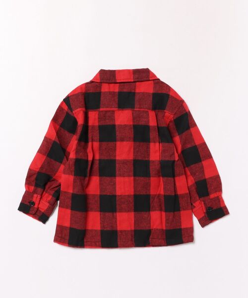 MARKEY'S(マーキーズ)の「オープンカラーチェックシャツ(シャツ/ブラウス・キッズ・ブラウン/ブラック/レッド/マルチ・90/120/100/130/110/140/150)」の19枚目の写真