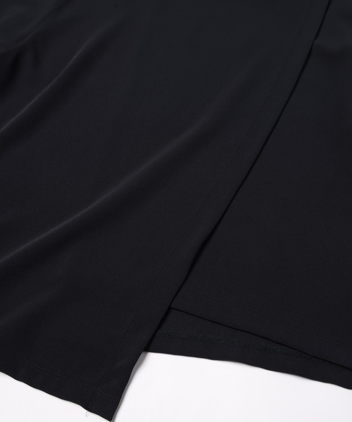 CULLNI(クルニ)の「Triacetate Airy Cloth Wrap Long Sleeve Pullover(Tシャツ/カットソー・メンズ・オフホワイト/ネイビー/ブラウン/ブラック・2/1/0)」の15枚目の写真