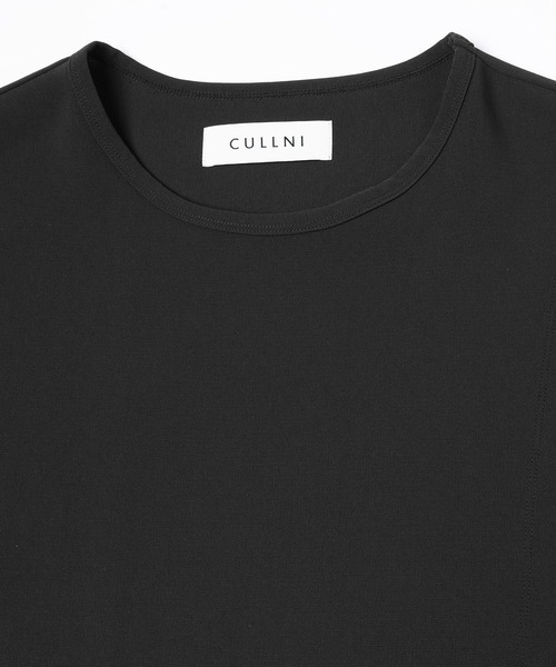 CULLNI(クルニ)の「Triacetate Airy Cloth Wrap Long Sleeve Pullover(Tシャツ/カットソー・メンズ・オフホワイト/ネイビー/ブラウン/ブラック・2/1/0)」の16枚目の写真