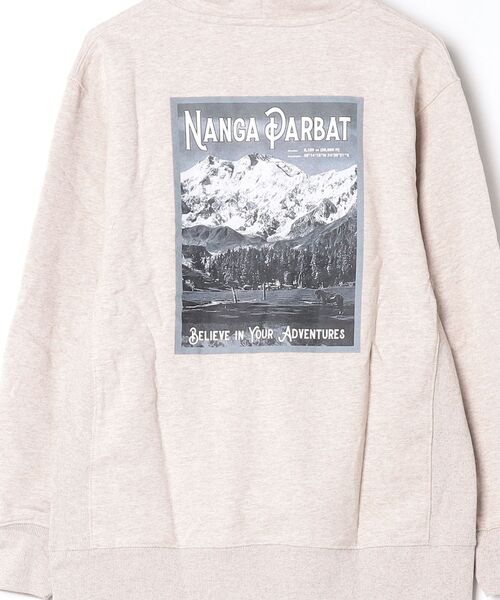 NANGA(ナンガ)の「ECOHYBRID NP MAG SWEAT HOODIE/エコハイブリッド NP MAG スウェットフーディー(パーカー・メンズ・ブラック系その他/オートミール/ライトグレー・M/S/L)」の13枚目の写真