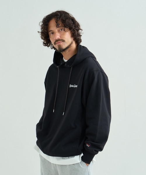NANGA(ナンガ)の「ECOHYBRID NP MAG SWEAT HOODIE/エコハイブリッド NP MAG スウェットフーディー(パーカー・メンズ・ブラック系その他/オートミール/ライトグレー・M/S/L)」の17枚目の写真