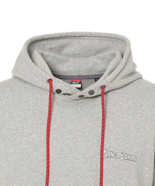 NANGA(ナンガ)の「ECOHYBRID NP MAG SWEAT HOODIE/エコハイブリッド NP MAG スウェットフーディー(パーカー・メンズ・ブラック系その他/オートミール/ライトグレー・M/S/L)」の5枚目の写真
