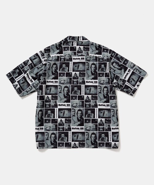 ADAM ET ROPE'（アダムエロペ）の「【Buffalo 66 × 10Culture for ADAM ET ROPE'】Buffalo 66 SHORT SLEEVE SHIRT（シャツ/ブラウス・メンズ・ホワイト/ブラック・L/M）」の4枚目の写真