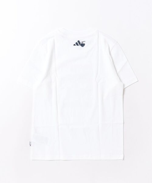 adidas(アディダス)の「《adidas》KRAMENグラフィックTシャツ(Tシャツ/カットソー・キッズ・ホワイト・130/140/150/160)」の2枚目の写真