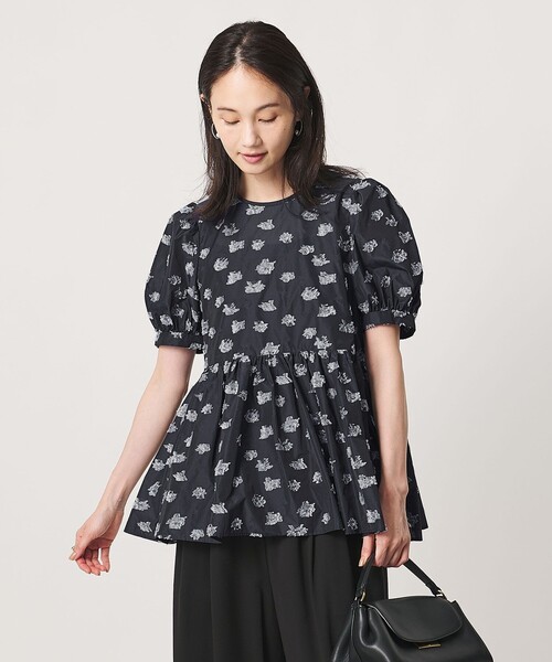 Buke Cat jagard blouse — блузa с принтом