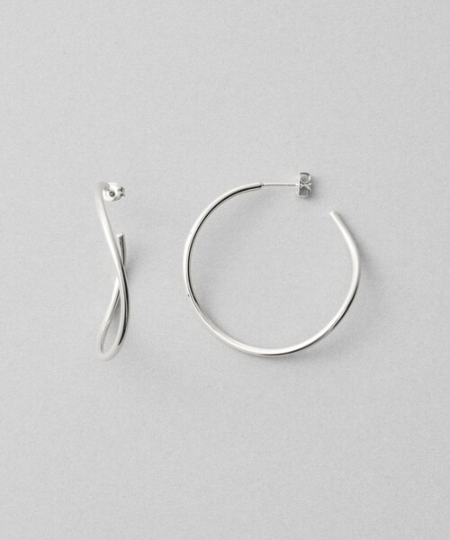 Jouete フープピアス 両耳用 フープピアス ツイスト size/XL（ピアス（両耳用））｜Jouete