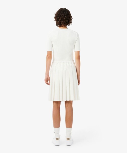 LACOSTE(ラコステ)の「プリーツミディスカート(スカート・レディース・オフホワイト/ライトブルー・38/36)」の15枚目の写真